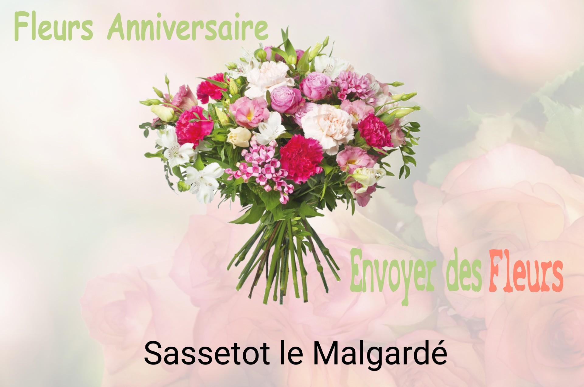 Bouquet de fleurs d’anniversaire livré à Sassetot-le-Malgardé