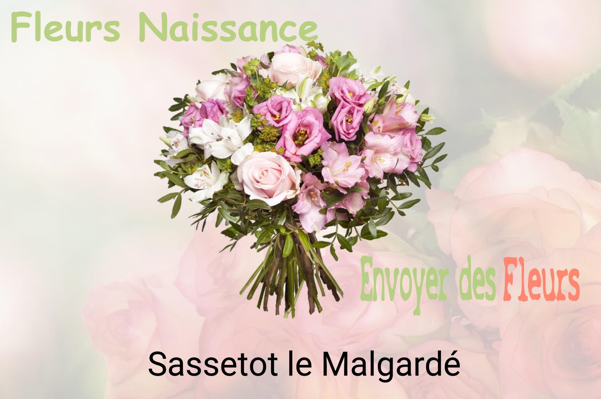 Bouquet de fleurs de naissance livré à Sassetot-le-Malgardé