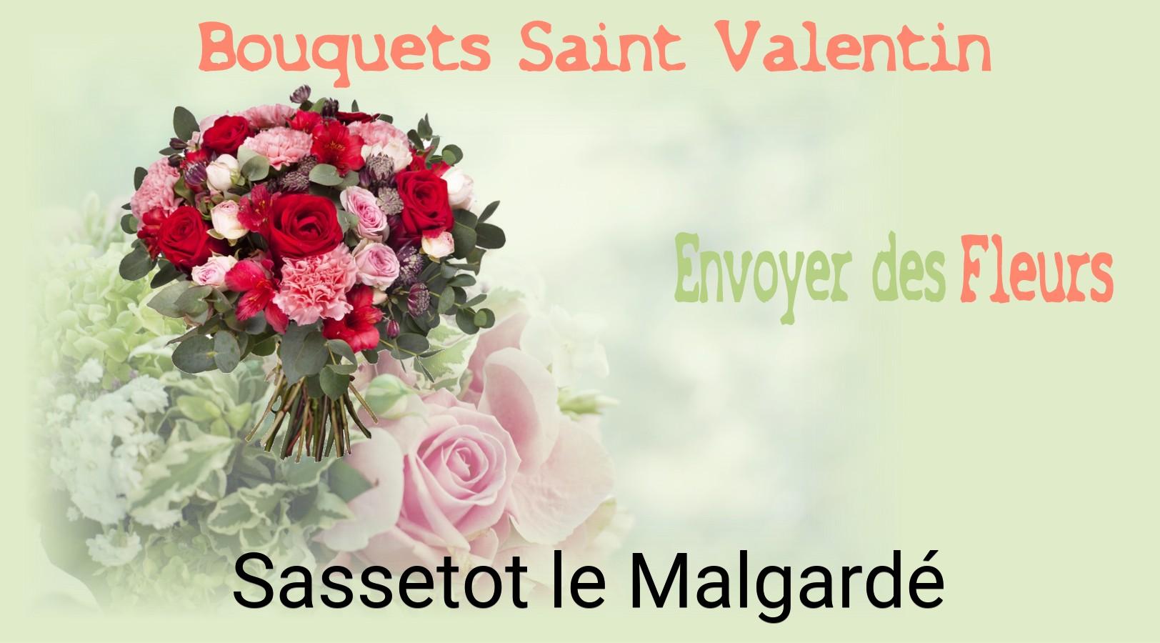 Roses de Saint-Valentin livrées à Sassetot-le-Malgardé